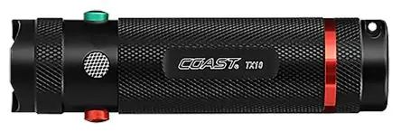 Produktfoto 1 von Coast Taktische Taschenlampe LED Schwarz, 80 lm / TX, 100 mm