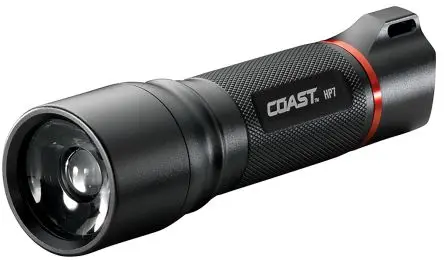 Produktfoto 1 von Coast Taschenlampe LED Schwarz, 410 lm / HP, 142 mm