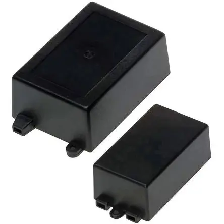 Produktfoto 1 von CAMDENBOSS ABS Vergussmassenbox Deckel, Schwarz, 65 mm 27 mm, 38 mm, IP40, IP30, -20 °C min., 70 °C max.