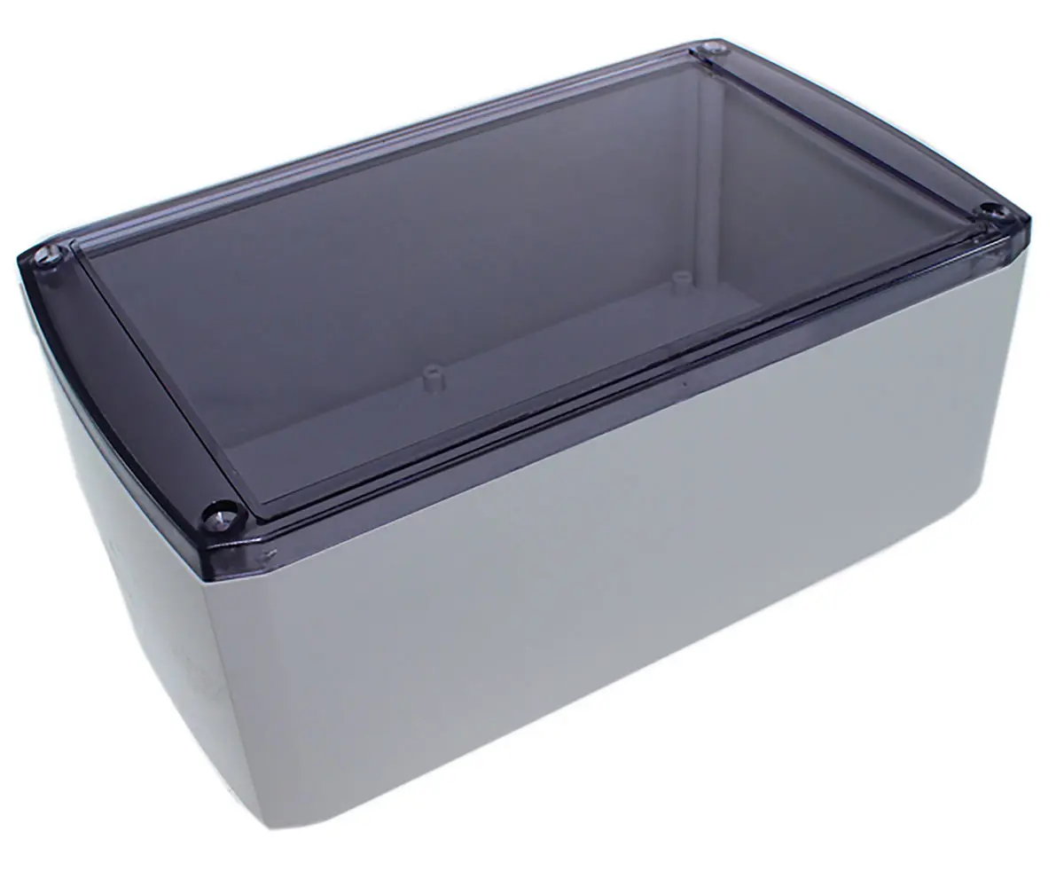 Produktfoto 1 von CAMDENBOSS 1102; Gehäuse; ABS; Grau IP54 Breite 140 mm Höhe 90 mm Länge 220 mm