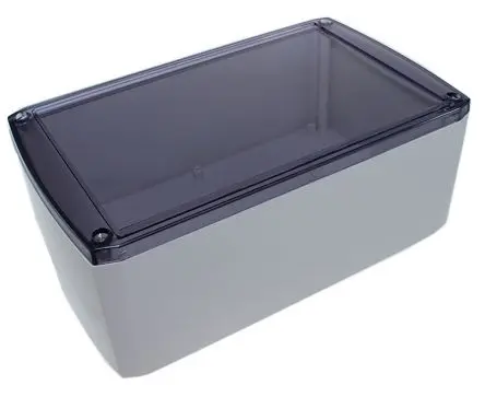 Produktfoto 1 von CAMDENBOSS 1102; Gehäuse; ABS; Grau IP54 Breite 140 mm Höhe 90 mm Länge 220 mm