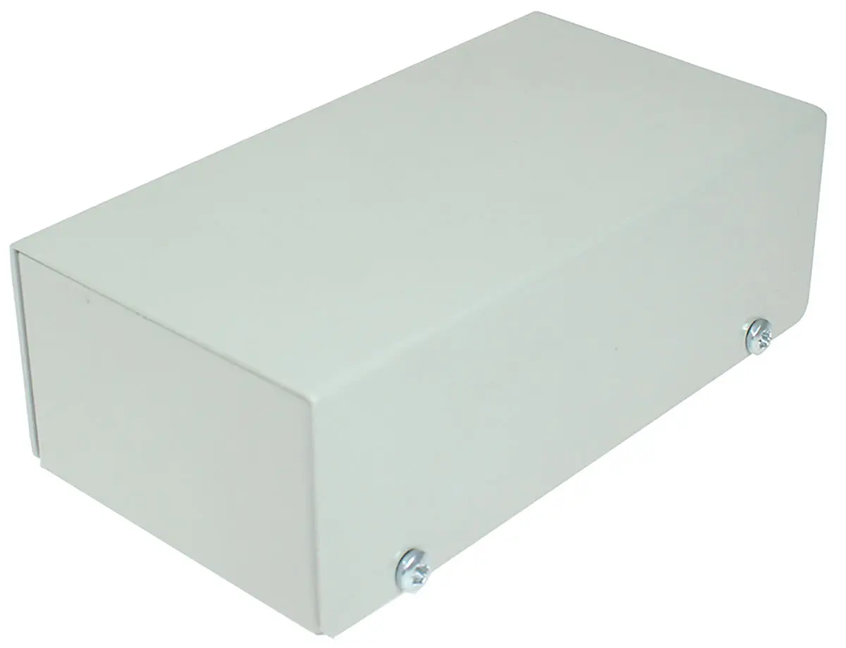 Produktfoto 1 von CAMDENBOSS CUABOX; Gehäuse; Aluminium; Grau Breite 40 mm Höhe 25 mm Länge 55 mm