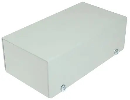 Produktfoto 1 von CAMDENBOSS CUABOX; Gehäuse; Aluminium; Grau Breite 40 mm Höhe 25 mm Länge 55 mm
