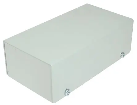 Produktfoto 1 von CAMDENBOSS CUABOX; Gehäuse; Aluminium; Grau Breite 125 mm Höhe 35 mm Länge 105 mm
