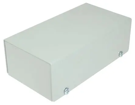 Produktfoto 1 von CAMDENBOSS; Gehäuse; Aluminium; Grau Breite 85 mm Höhe 60 mm Länge 125 mm