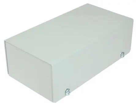 Produktfoto 1 von CAMDENBOSS CUABOX; Gehäuse; Aluminium; Grau Breite 105 mm Höhe 45 mm Länge 155 mm