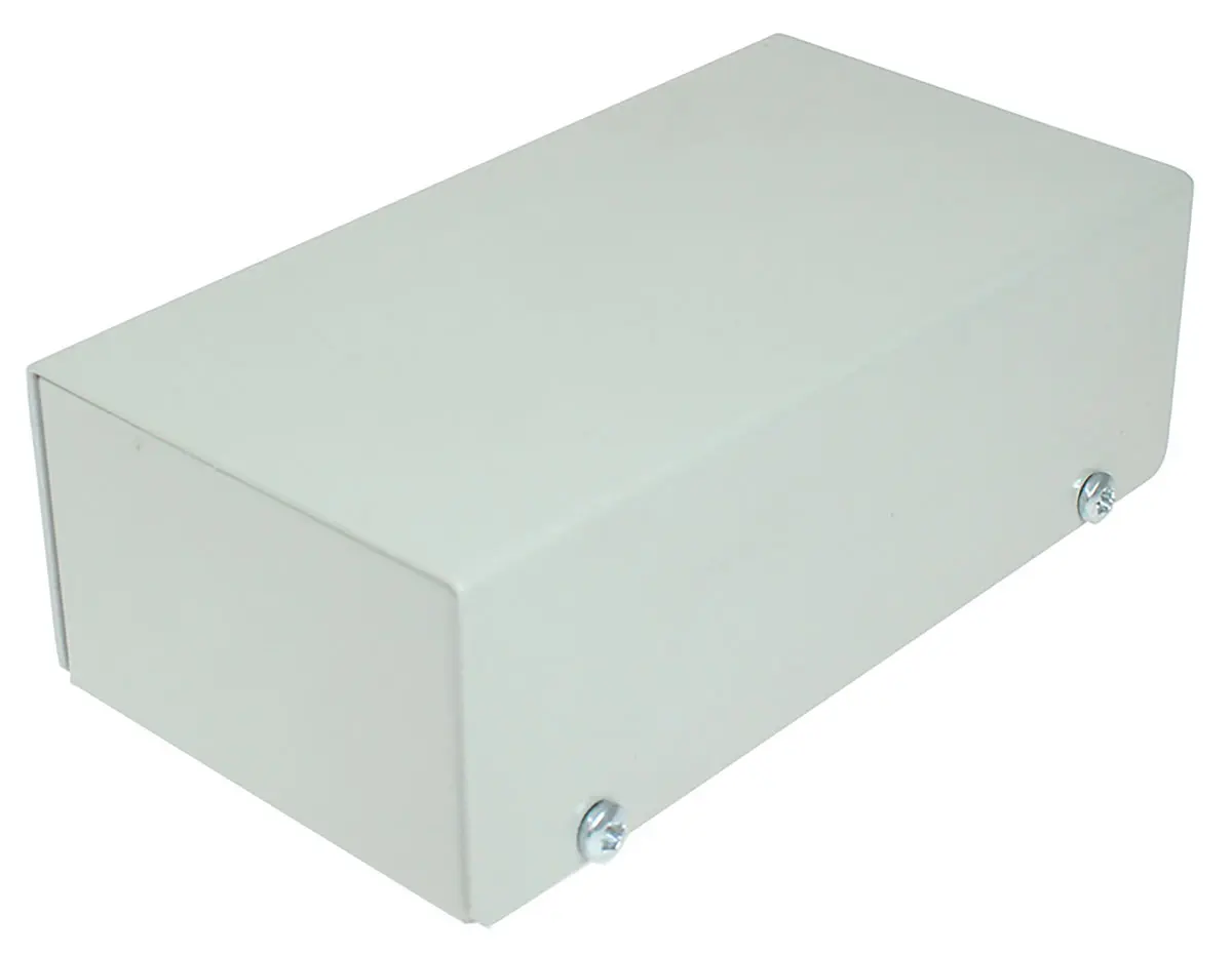 Produktfoto 1 von CAMDENBOSS CUABOX; Gehäuse; Aluminium; Grau Breite 105 mm Höhe 60 mm Länge 155 mm