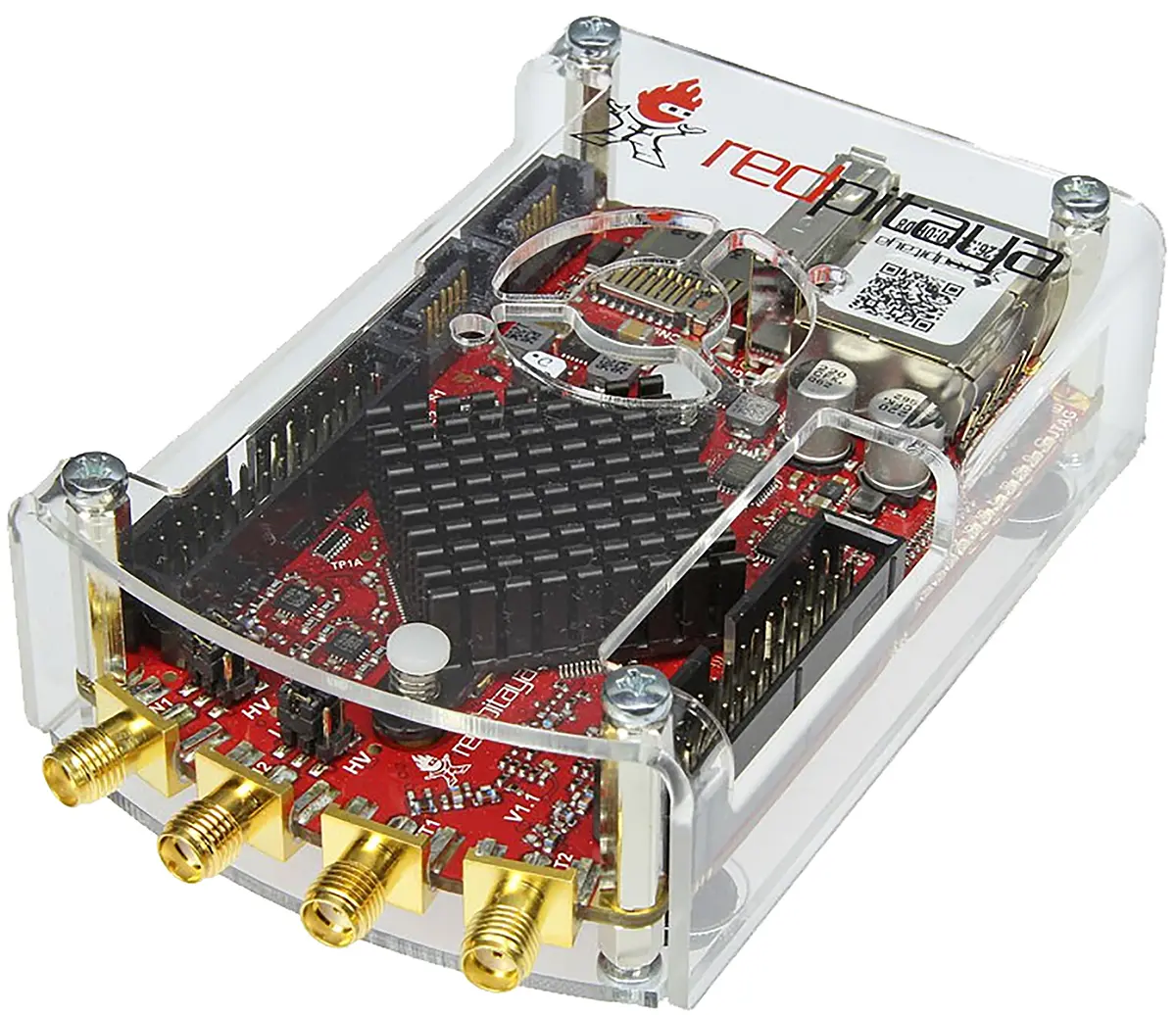 Produktfoto 1 von Red Pitaya Acrylgehäuse für STEMlab-Kits, Red Pitaya