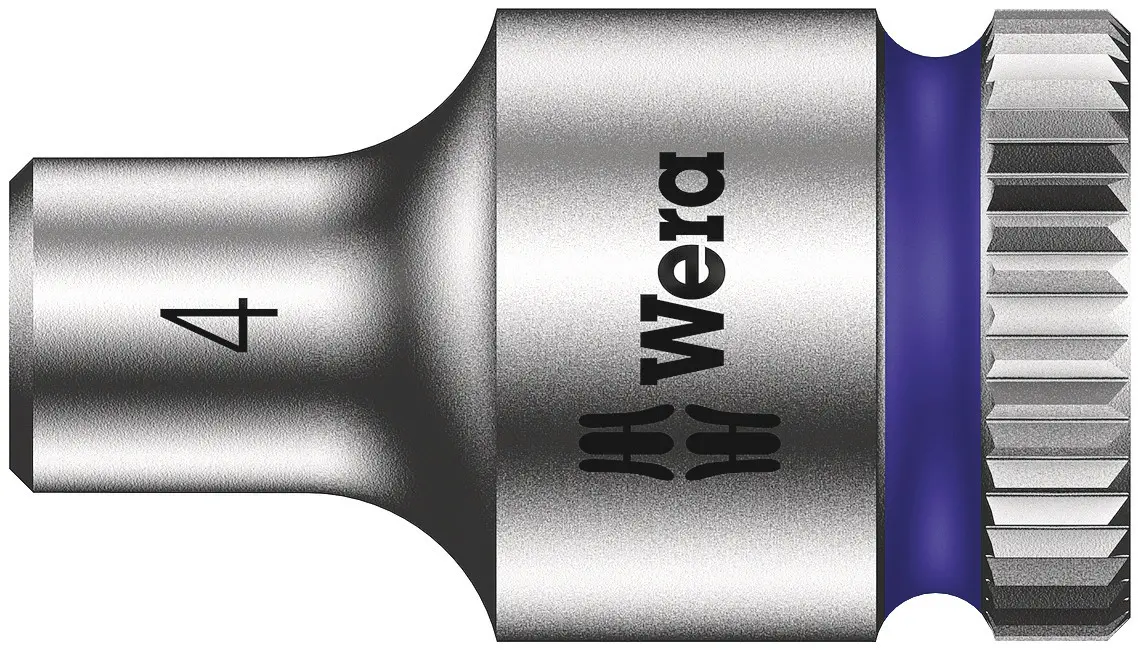 Produktfoto 1 von Wera 1/4 in 6-Kant Buchse SW 4 mm Sechskant x 23.0 mm