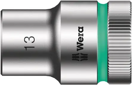 Produktfoto 1 von Wera 1/2 in 6-Kant Buchse SW 13 mm Sechskant x 37.0mm