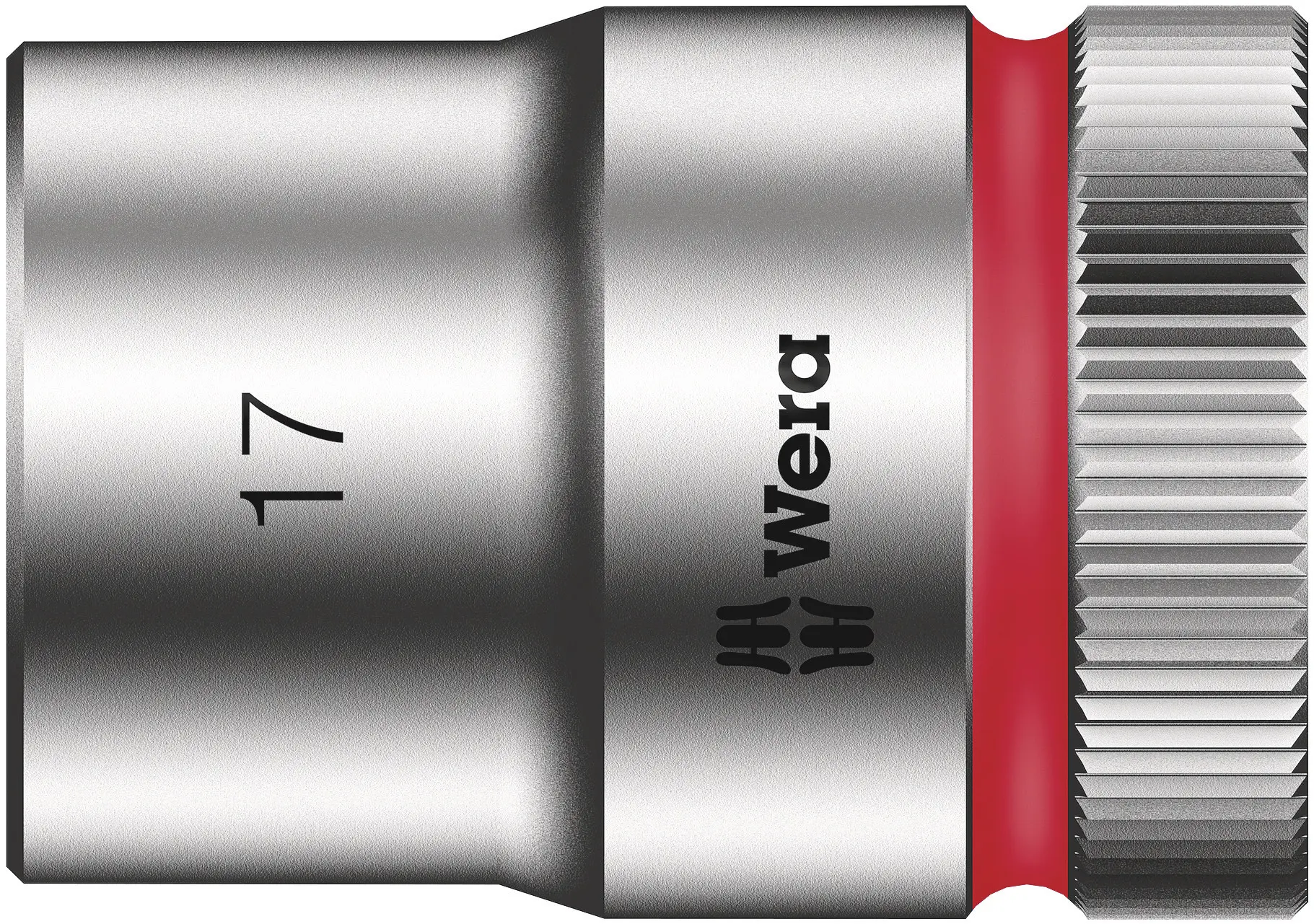Produktfoto 1 von Wera 1/2 in 6-Kant Buchse SW 17 mm Sechskant x 37.0 mm