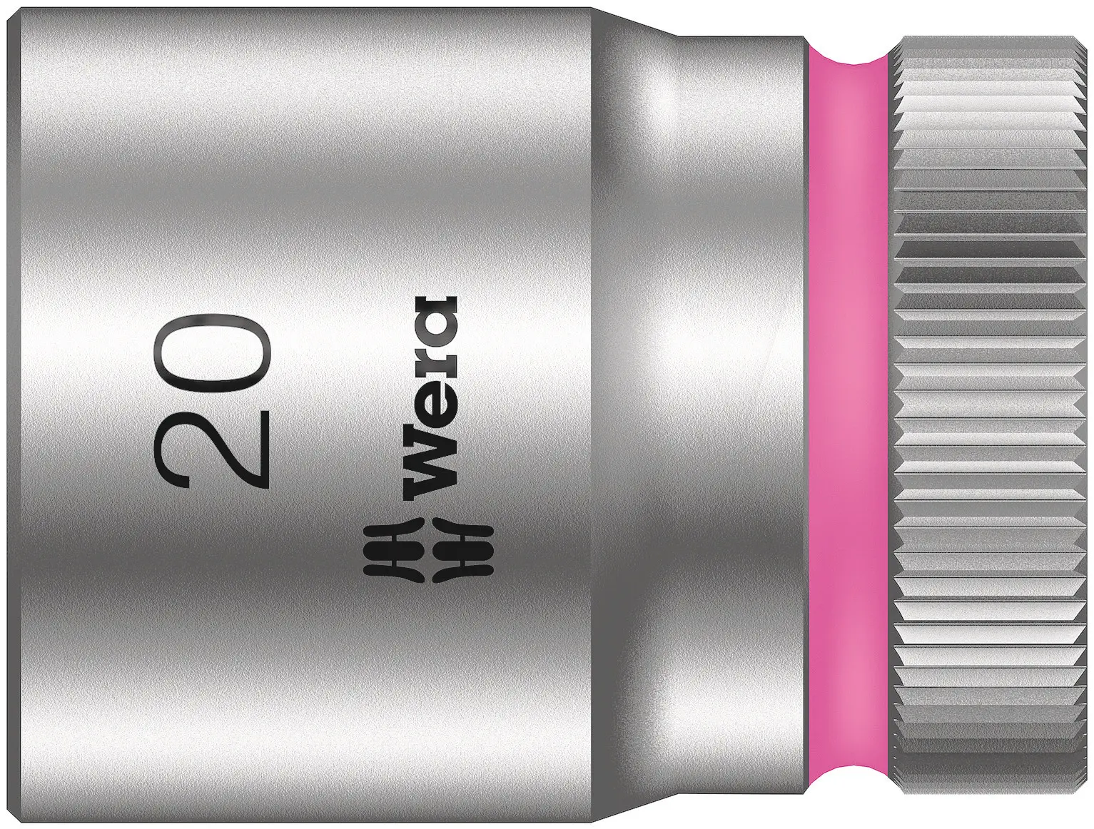 Produktfoto 1 von Wera 1/2 in 6-Kant Buchse SW 20 mm Sechskant x 37.0 mm