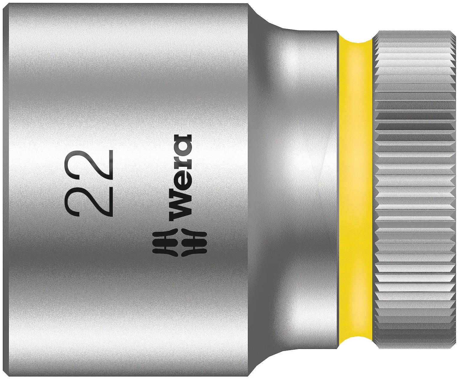 Produktfoto 1 von Wera 1/2 in 6-Kant Buchse SW 22 mm Sechskant x 37.0 mm