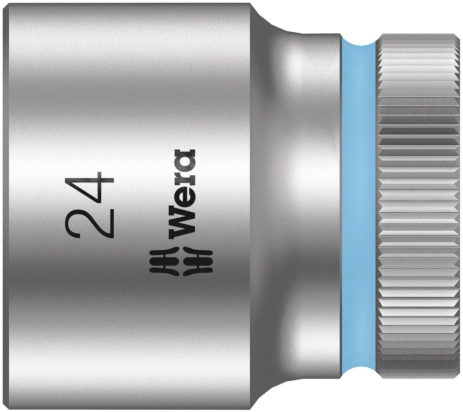 Produktfoto 1 von Wera 1/2 in 6-Kant Buchse SW 24 mm Sechskant x 37.0 mm