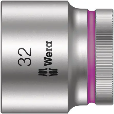 Produktfoto 1 von Wera 1/2 in 6-Kant Buchse SW 32 mm Sechskant x 42.0mm
