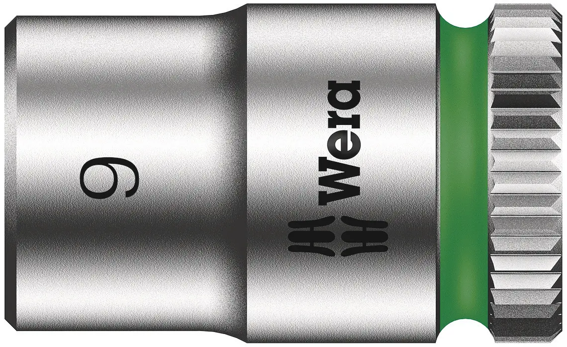 Produktfoto 1 von Wera 1/4 in 6-Kant Buchse SW 9 mm Sechskant x 23.0 mm