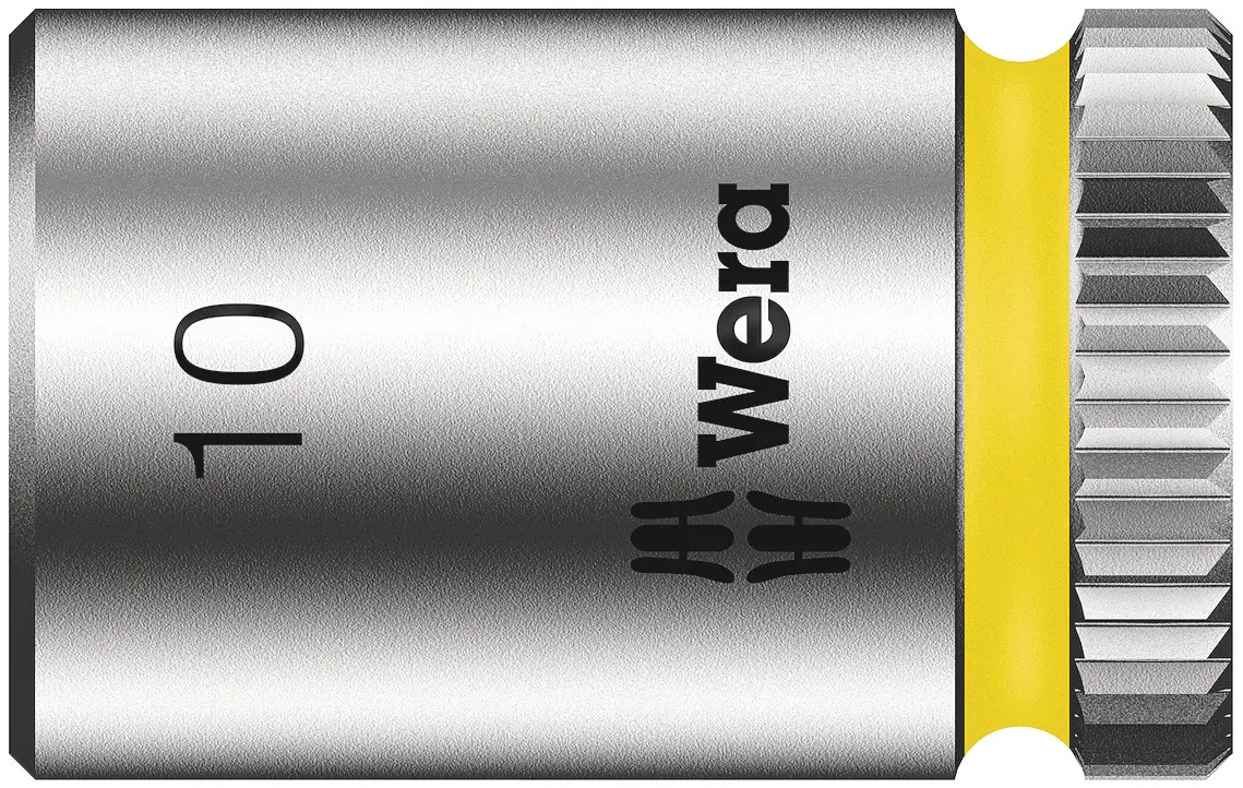 Produktfoto 1 von Wera 1/4 in 6-Kant Buchse SW 10 mm Sechskant x 23.0 mm
