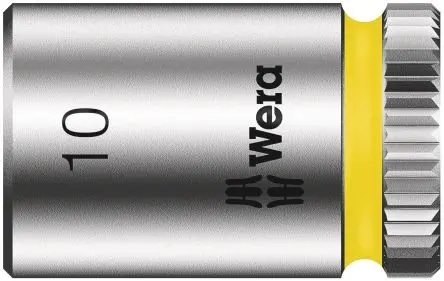 Produktfoto 1 von Wera 1/4 in 6-Kant Buchse SW 10 mm Sechskant x 23.0mm