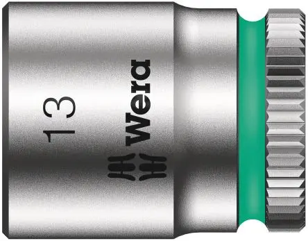 Produktfoto 1 von Wera 1/4 in 6-Kant Buchse SW 13 mm Sechskant x 23.0mm