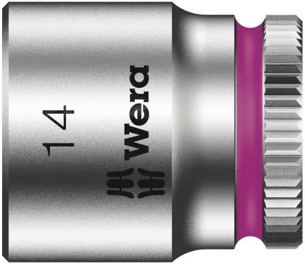 Produktfoto 1 von Wera 1/4 in 6-Kant Buchse SW 14 mm Sechskant x 23.0mm