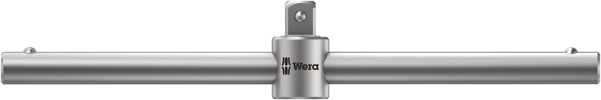 Produktfoto 1 von Wera 12.7 mm Vierkant Gleitstück-Quergriff, CrV-Stahl, Länge 250 mm