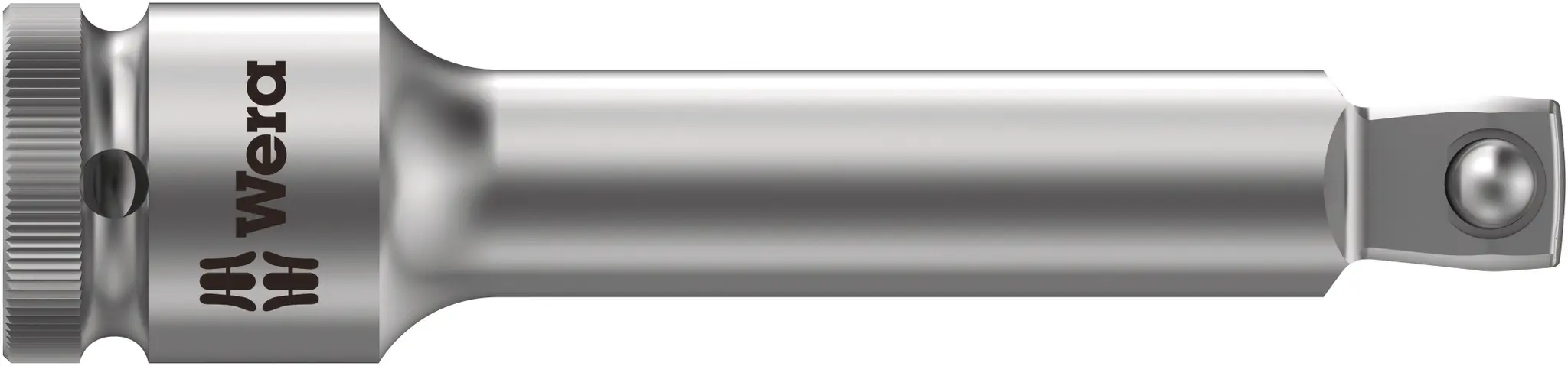 Produktfoto 1 von Wera Zyklop 8794 6.35 mm Vierkant Adapter, CrV-Stahl, Länge 56 mm