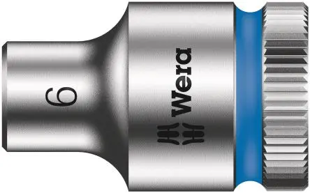 Produktfoto 1 von Wera 3/8 in 6-Kant Buchse SW 6 mm Sechskant x 29.0mm