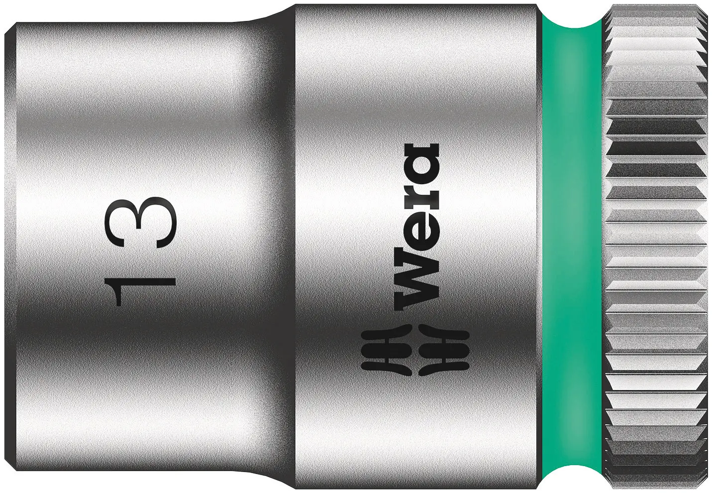 Produktfoto 1 von Wera 3/8 in 6-Kant Buchse SW 13 mm Sechskant x 29.0 mm