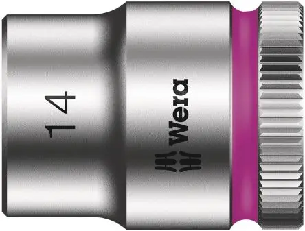 Produktfoto 1 von Wera 3/8 in 6-Kant Buchse SW 14 mm Sechskant x 29.0mm