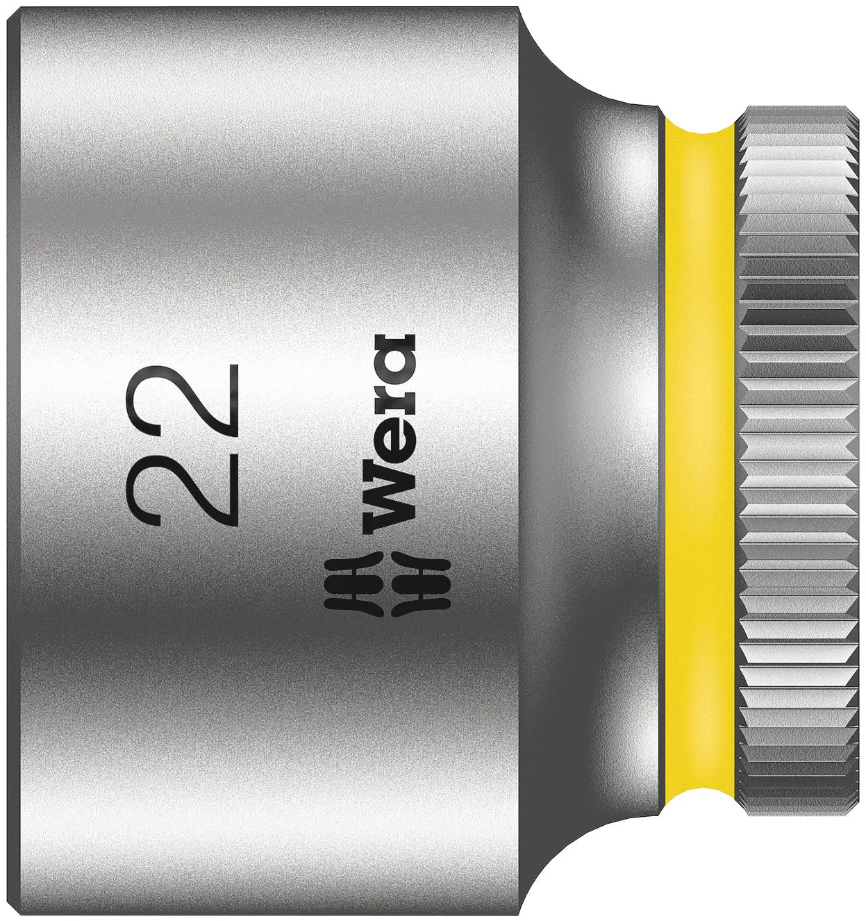 Produktfoto 1 von Wera 3/8 in 6-Kant Buchse SW 22 mm Sechskant x 30.0 mm