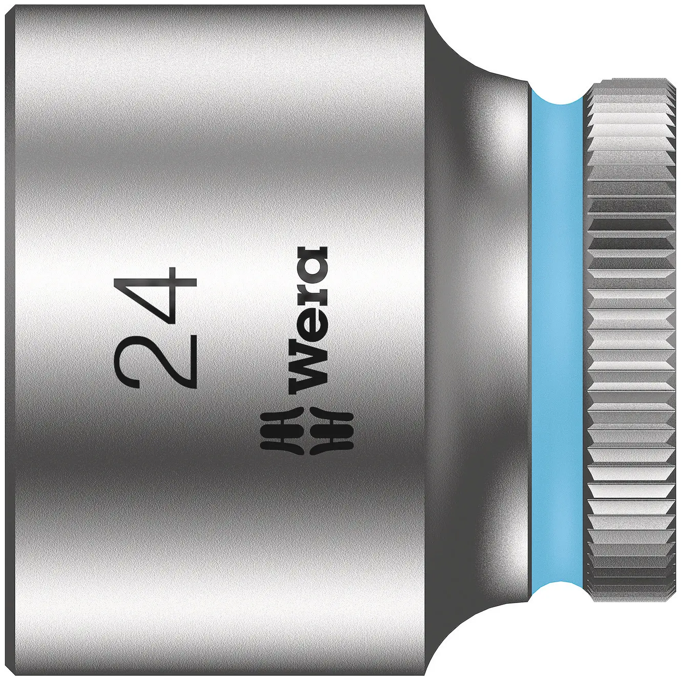 Produktfoto 1 von Wera 3/8 in 6-Kant Buchse SW 24 mm Vierkant x 32.0 mm