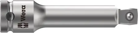 Produktfoto 1 von Wera Zyklop 8794 3/8 in Vierkant Adapter, CrV-Stahl, Länge 76mm