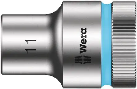 Produktfoto 1 von Wera 1/2 in 6-Kant Buchse SW 11 mm Sechskant x 37.0mm