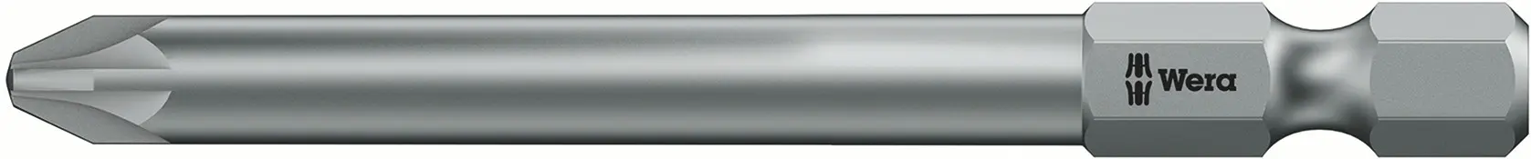 Produktfoto 1 von Wera 1/4 in (Hexagon) PZ1 Schraubbit, Sechskant, 70 mm