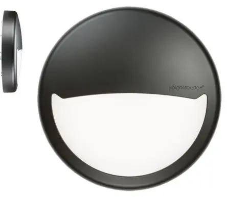Produktfoto 1 von Knightsbridge Schwarz LED-Halter für LED-Einbauleuchten
