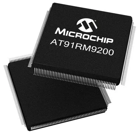 Produktfoto 1 von Microchip Mikrocontroller AT91RM9200 ARM920T 32 bit Oberfläche 128kB Flash PQFP 208-Pin 180 MHz 16 kB RAM