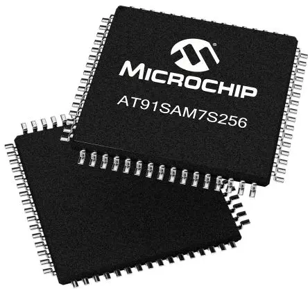 Microchip Mikrocontroller SAM7S ARM7TDMI 32 bit Oberfläche 256kB Flash LQFP 64-Pin 55 MHz 64 kB RAM