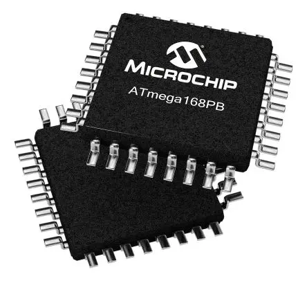 Produktfoto 1 von Microchip Mikrocontroller ATMEGA169P AVR 8 bit Oberfläche 16kB Flash TQFP 64-Pin 16 MHz 1 kB RAM