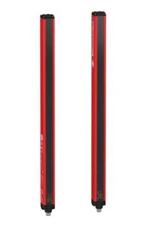 Telemecanique Sensors XUSL4E Lichtvorhang Strahlabstand 30 mm Empfänger Typ e Typ 4 76-Strahl, Schutzhöhe 1510 mm