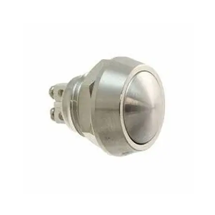Bulgin MMP0120 Druckschalter Tastend Panel Ø 12 mm, SPST / 2A 36 V dc 36 V ac, IP67