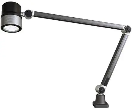 Produktfoto 1 von Waldmann LED Maschinenleuchte Flexibler Arm / 9.5 W, 700 mm 240V ac 700 mm Armmontiert