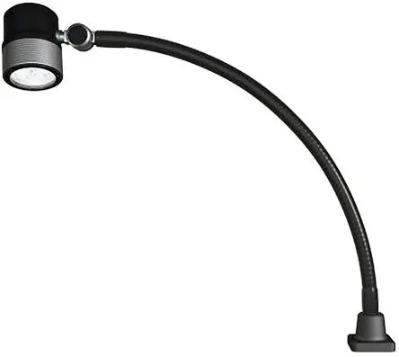 Produktfoto 1 von Waldmann LED Maschinenleuchte Flexibler Arm / 9.5 W, 600 mm 240V ac 600 mm Flexibel