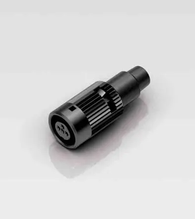 Produktfoto 1 von binder 710 12 mm Subminiature Rundsteckverbinder Buchse 3-polig Buchse 4A Kabel IP40