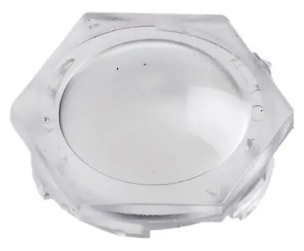 Produktfoto 1 von Intelligent LED Solutions MINI Lens LED Linse 1-LEDs aus Polycarbonat Punkt, Klar 109 ° x 4.9 mm, für OSRAM Golden