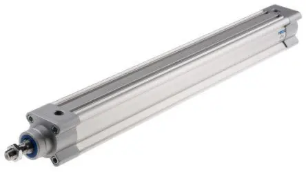 Produktfoto 1 von Festo DSBC 1376666, G 1/4 Pneumatikzylinder doppeltwirkend, Bohrung Ø 40mm / Hub 400mm, bis 12 bar