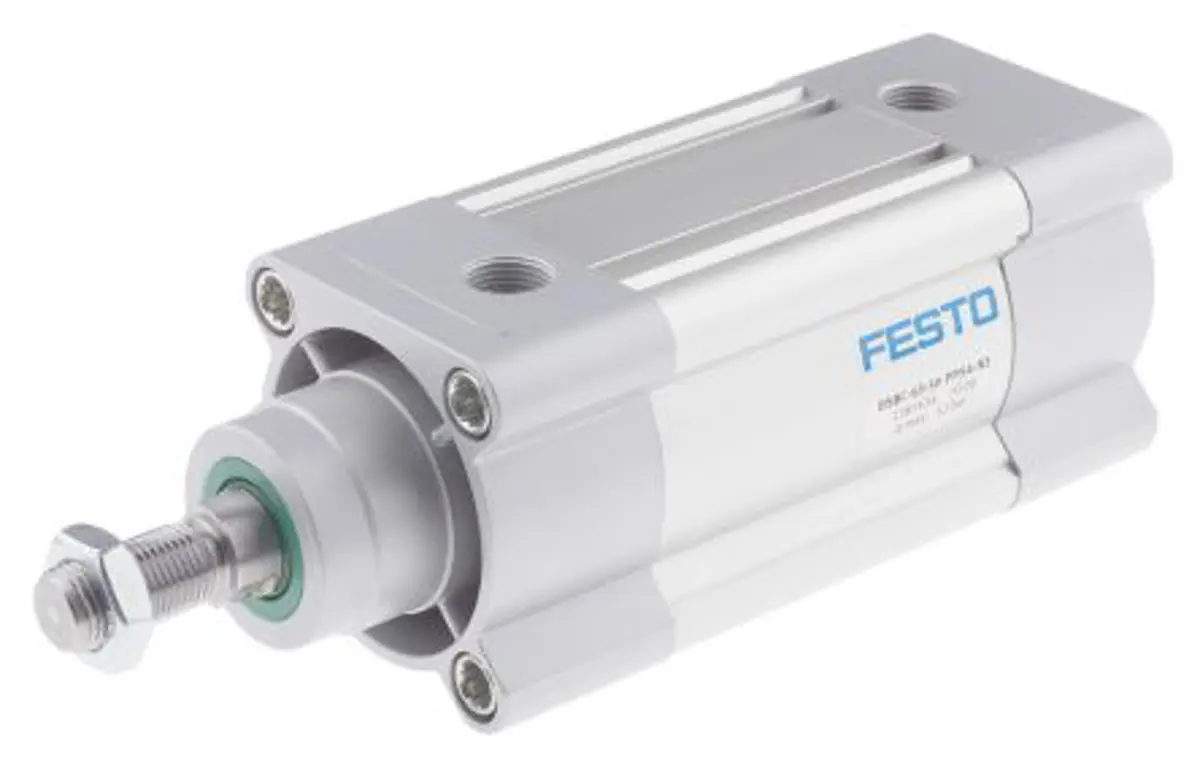 Produktfoto 1 von Festo DSBC 1383589 Pneumatikzylinder 500 mm Doppeltwirkend, Bohrung Ø 63 mm, bis 12 bar