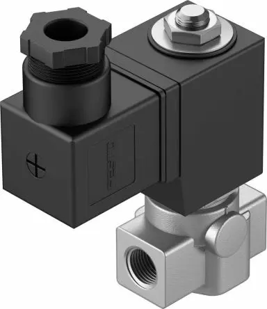 Produktfoto 1 von Festo 2/2 VZWD Pneumatisches Magnetventil G, Magnet/Feder-betätigt 24V