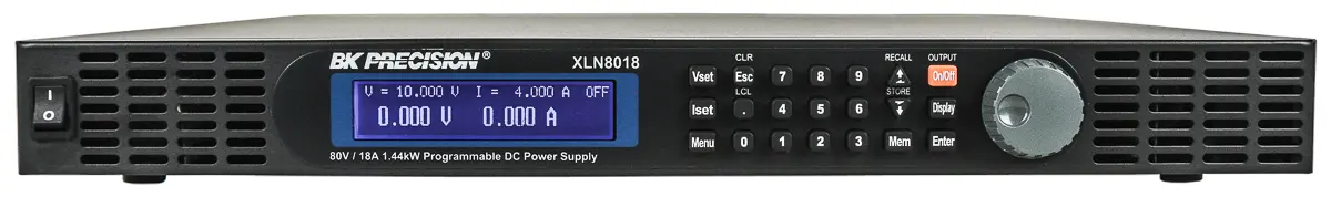 Produktfoto 1 von BK Precision XLN8018-GL Digital Labornetzgerät 1.4kW, 0 → 80V / 18A