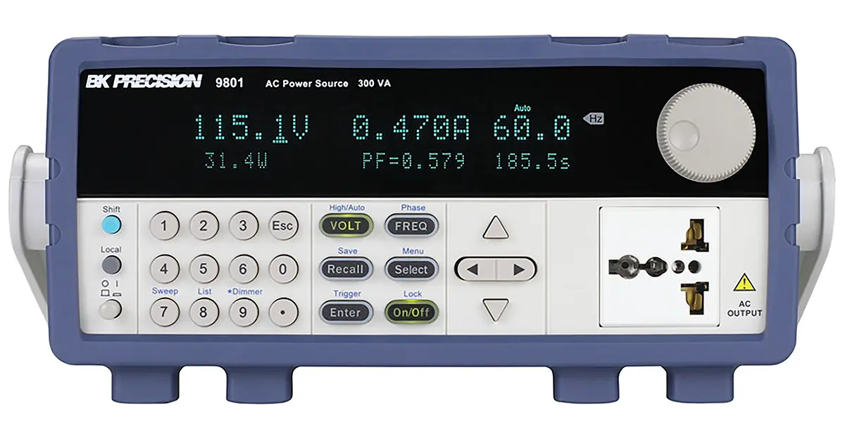 Produktfoto 1 von BK Precision BK9801 Digital Labornetzgerät 300VA, 0 → 300V / 3A