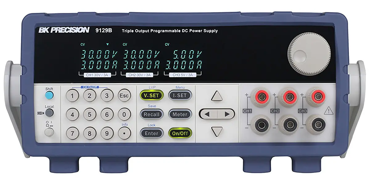Produktfoto 1 von BK Precision BK9129B 3-Kanal Digital Labornetzgerät 195W, 0 → 30V / 3A